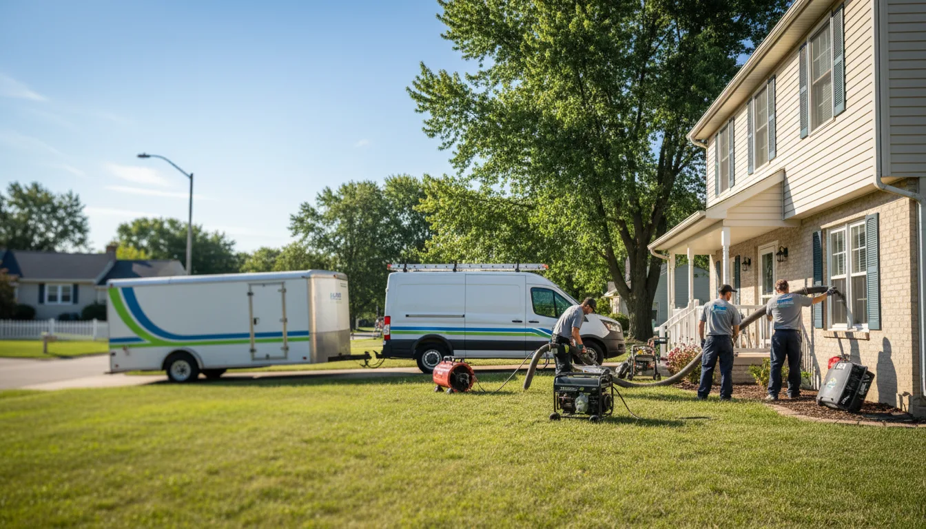 Flooded Basement Restoration And Cleanup With Repair in Malta, MT near me